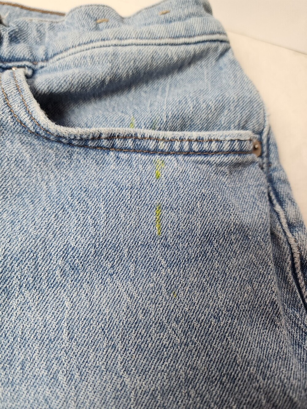 Madewell Perfect Vintage Straight Leg Jeans Size 28 Summer 2023 - Picture 7 of 16